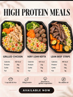 High protein meals