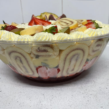Strawberry trifle bowl