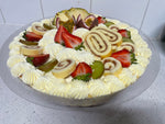 Strawberry trifle bowl