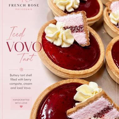 Iced vovo tarts
