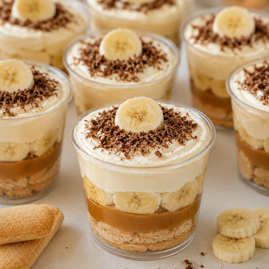 Banoffee cups