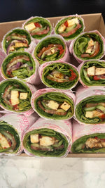 Halloumi wraps