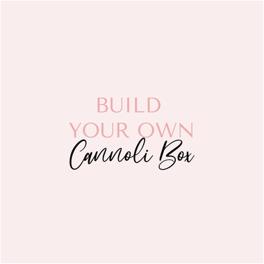 Build your own - Cannoli box