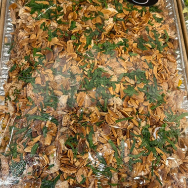 Saffron yellow rice with chicken XL tray