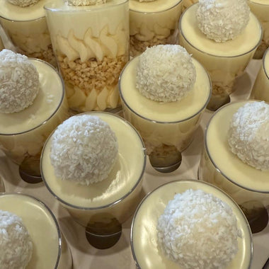 Raffaello desserts cups