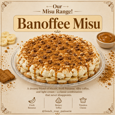 Banoffee Tray Large 40cm