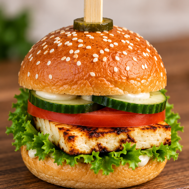 Haloumi slider